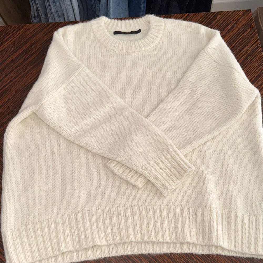 Jenni Kayne Alpaca Cocoon Crewneck
